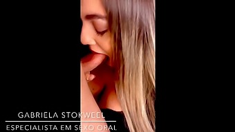 Las Habilidades Orales Expertas De Gabriela Stokweel Llevan A Un Orgasmo Intenso - Reserva Tu Sesión Con Ella