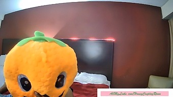 Princess Joins Mr.Pumpkin In The Honey Cosplay Room -- Part 1